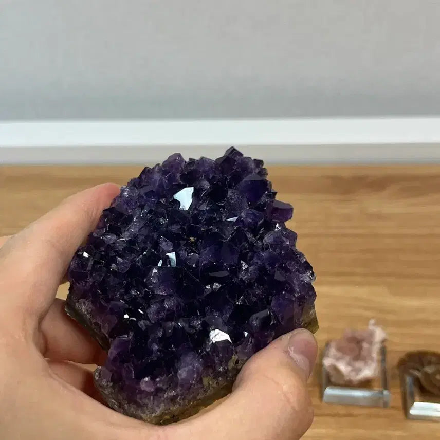 [BUNJANG] Amethyst, Pink Amethyst, Ammonite, and Pearl Bundle / 자수정 원석,핑크 자수정, 암모나이트, 진주 일괄 판매합니다