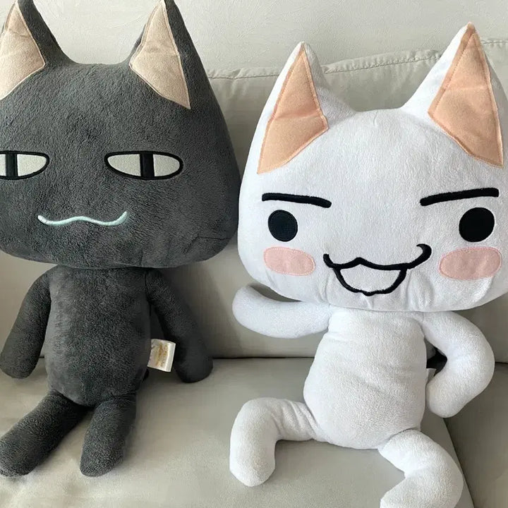 [BUNJANG] Dokodemo Issyo Toro Kuro Large Plush Doll Bundle Set / 도코데모잇쇼 토로 쿠로 대형인형 일괄