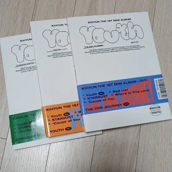 [BUNJANG] Kihyun Youth Album Set + Starship POB Photocard / 급처) 기현 youth 앨범 + 스타쉽 특전 포카 세트 판매