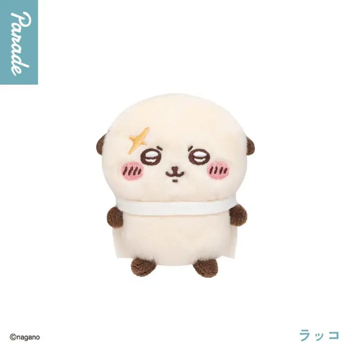 [BUNJANG] Chiikawa Osuwari Doll Gacha Vol. 2 (Racco) / 치이카와 오스와리 인형 가챠 2탄 (랏코)