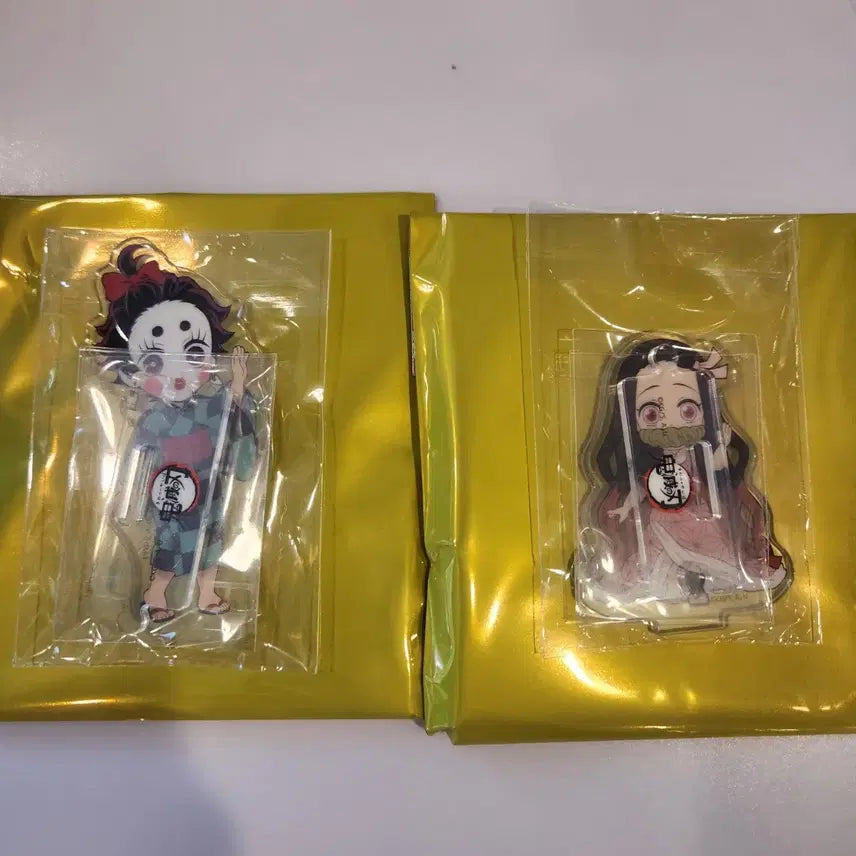 [BUNJANG] Demon Slayer: Kimetsu no Yaiba Nezuko Connecting Acrylic Stand Bundle / 귀멸의 칼날  연결 아크릴 유곽편 탄지로 네즈코 일괄