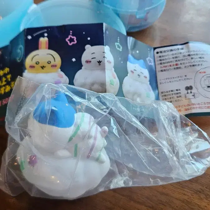 [BUNJANG] Cheekawa Hachiware Usagi Cloud Good Night Light Gacha Figure / 먼작귀 구름 위에서 굿나잇 라이트 가챠 치이카와 하치와레 우사기