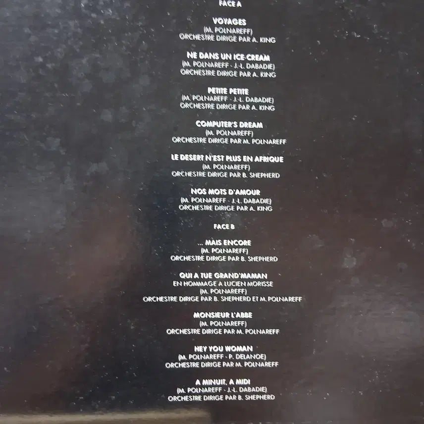 [BUNJANG] Michel Polnareff "La Collection" 1971 Chanson LP Album / 유명 샹송 미쉘 폴나레프 LP 앨범