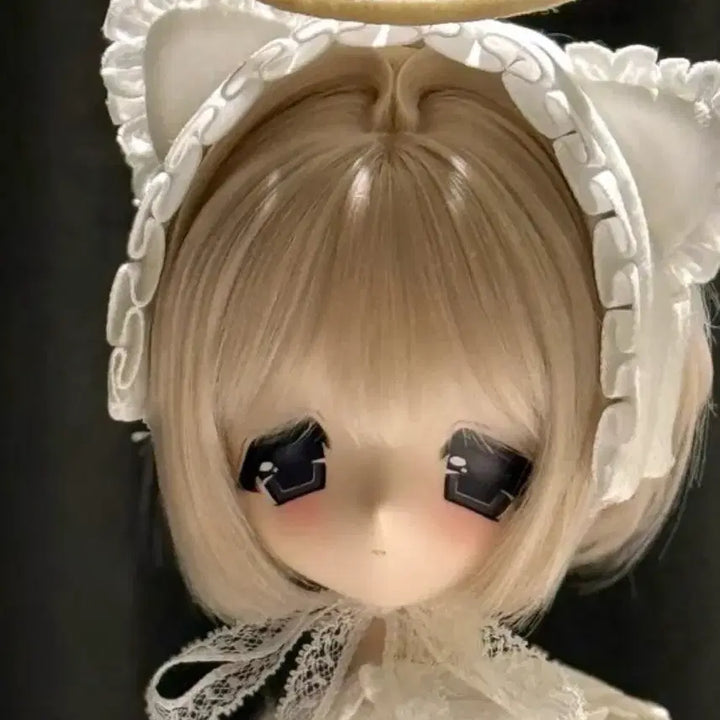 [BUNJANG] BJD Setting Wig 6-7 inch (1/6 Scale) / Bjd 세팅 가발 6~7인치 mdd 1/6 구체관절인형
