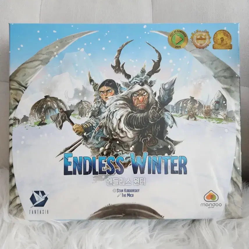 [BUNJANG] Endless Winter Board Game Set (Base Game + 3 Expansions + 2 Promos) / 엔드리스 윈터 보드게임 세트 (본판+확장판3+프로모2)