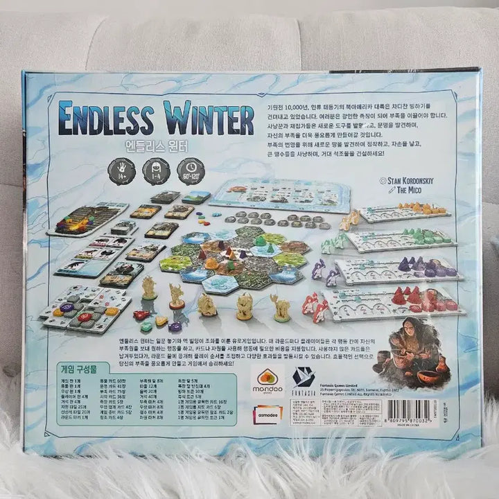[BUNJANG] Endless Winter Board Game Set (Base Game + 3 Expansions + 2 Promos) / 엔드리스 윈터 보드게임 세트 (본판+확장판3+프로모2)