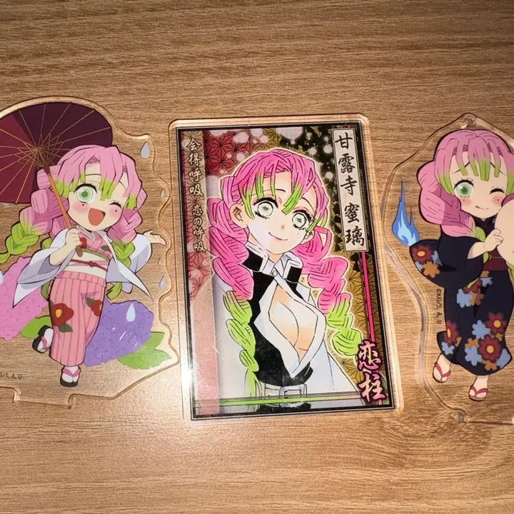 [BUNJANG] Demon Slayer Mitsuri Acrylic Diorama Set / 귀멸의 칼날 귀칼 미츠리 아크릴 디오라마
