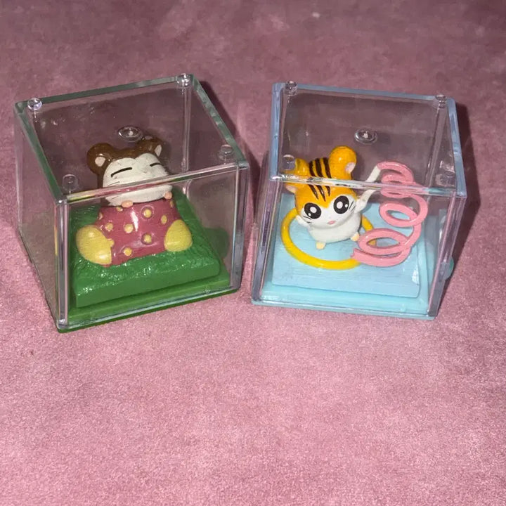 [BUNJANG] Hamtaro Cube Figure Set / 방가방가 햄토리 큐브 피규어 고전 랑순이 쿨쿨이