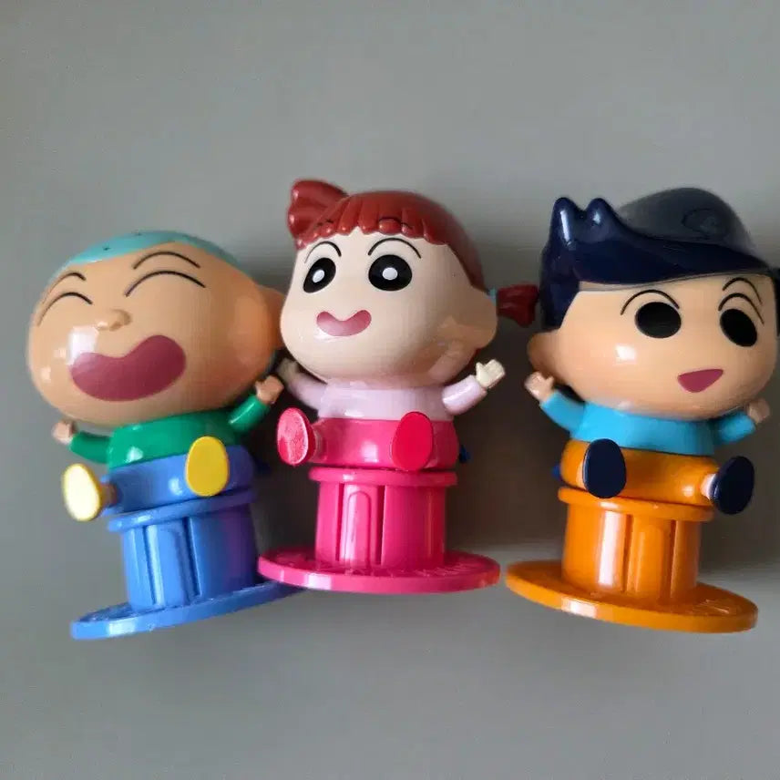 [BUNJANG] Crayon Shin-chan Jumping Figure Bundle Set / 짱구 점핑 피규어 3개 일괄판매