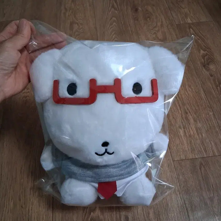 [BUNJANG] Ganadi White Plush Doll 30cm / 가나디 하양이 봉제인형30센티(무료배송)