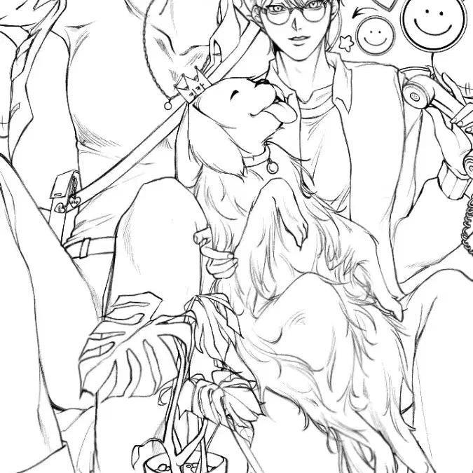 [BUNJANG] Affordable Illustration Commission by Webtoon Student / (당일마감) 웹툰학과생이 말아주는 가성비 그림 커미션