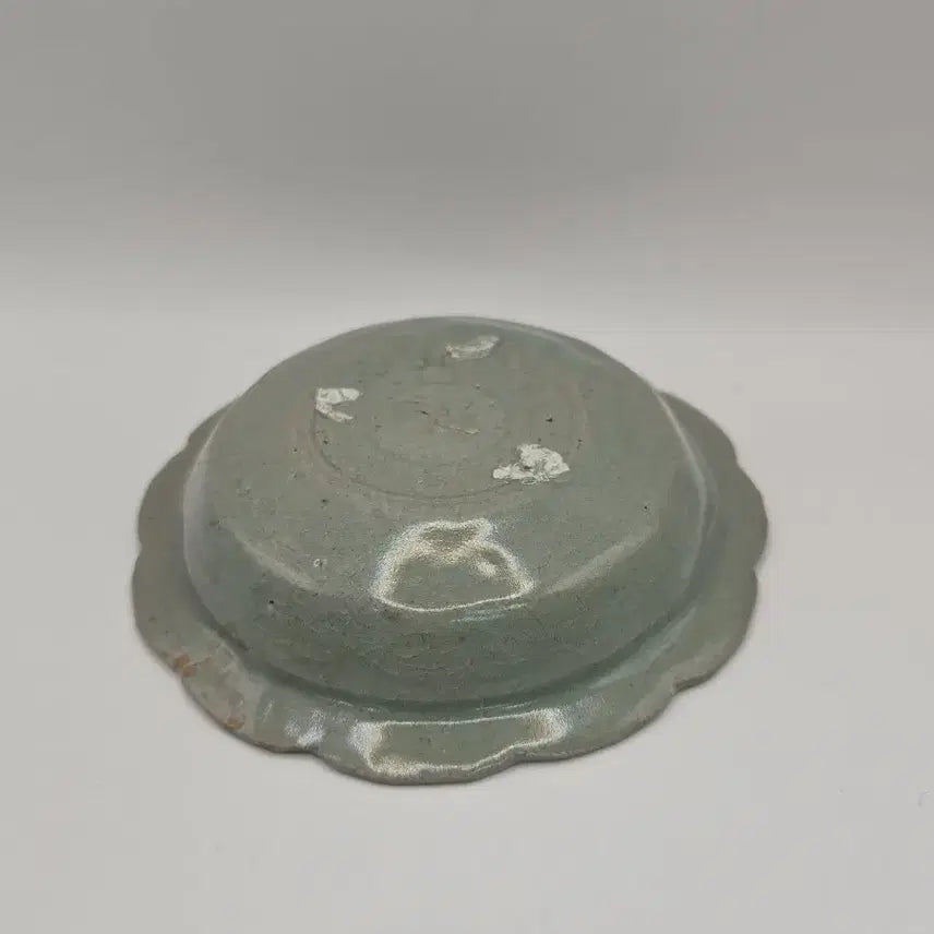 [BUNJANG] Authentic Goryeo Celadon Fluted Dish Antique / 진품 고려청자 화형 접시 골동품