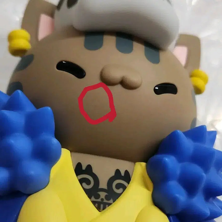 [BUNJANG] Trafalgar Law Nyangpiece Big Megacat Bundle Set (3 Types) / [일괄 3종] 원피스 트라팔가 로우 냥피스 빅 메가캣