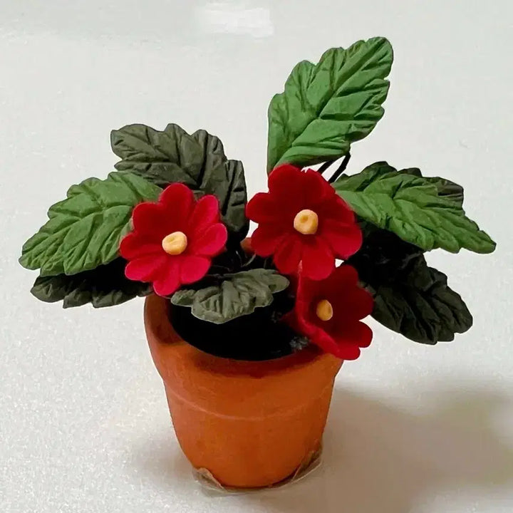 [BUNJANG] Red Flower Pot Gacha / 빨간색 화분 가챠 (화분만)