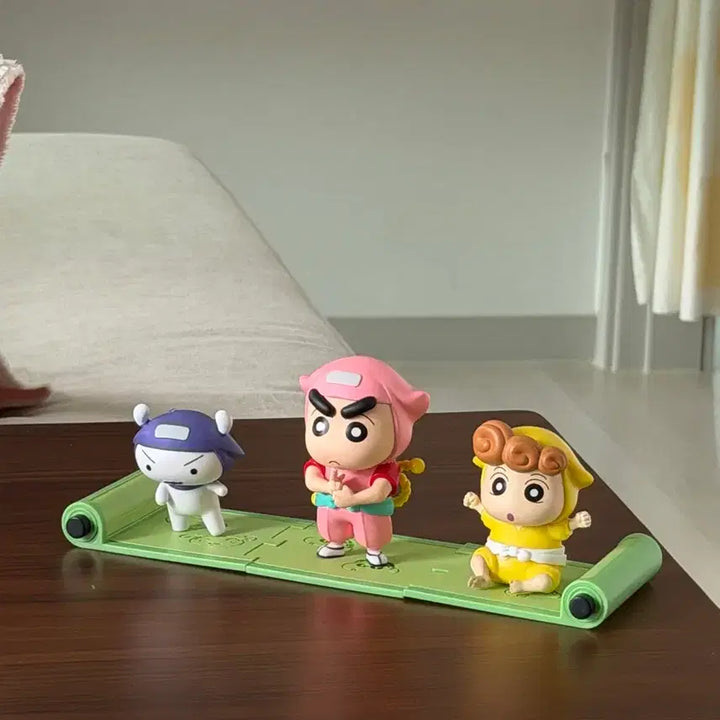 [BUNJANG] Crayon Shin-chan Ninja Bathtowel Guardian Figure / 짱구는못말려 닌자배꼽수비대 피규어 CGV 반택무료