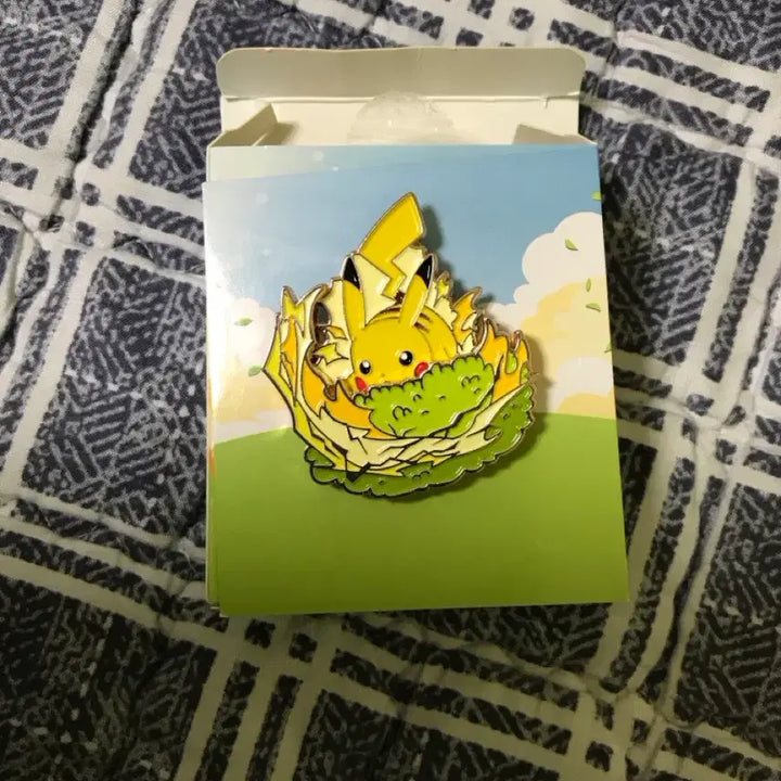 [BUNJANG] Pokemon Isak Toast Pikachu Badge / 포켓몬스터 이삭토스트 피카츄 뱃지