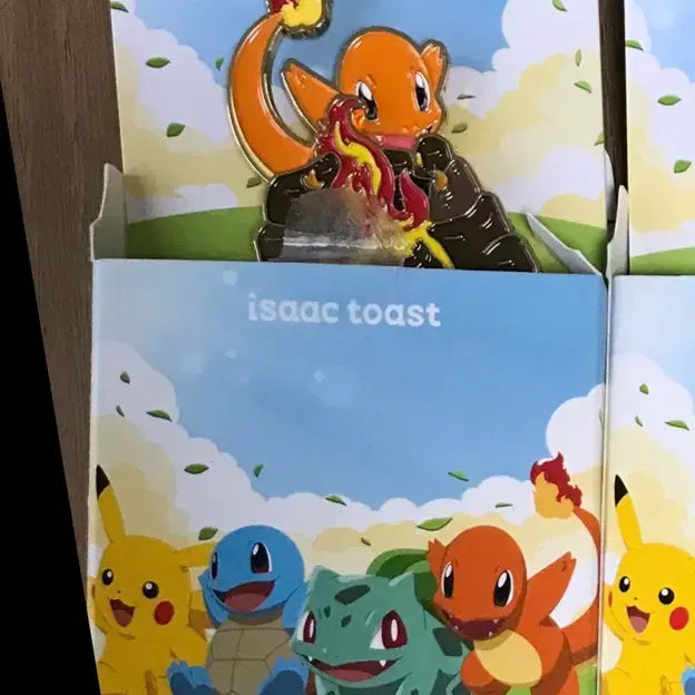 [BUNJANG] Pokemon Isak Toast Charmander Badge / 포켓몬스터 이삭토스트 파이리 뱃지