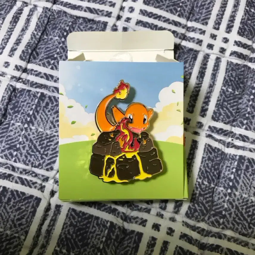 [BUNJANG] Pokemon Isak Toast Charmander Badge / 포켓몬스터 이삭토스트 파이리 뱃지