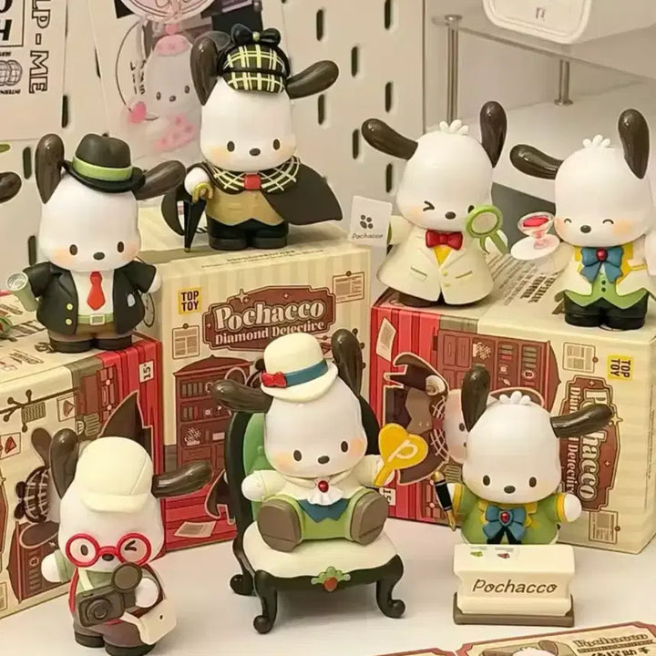 [BUNJANG] TOPTOY Pochacco Diamond Detective Series Figure / 탑토이 포차코 다이아몬드 탐정 시리즈 피규어 TOPTOY 정품