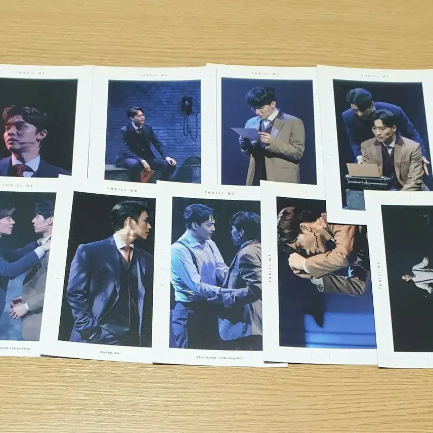 [BUNJANG] 2022 Musical Thrill Me Postcard Set (9 pcs) / 연뮤 2022 뮤지컬 쓰릴미 증정 엽서 셋트(9장)