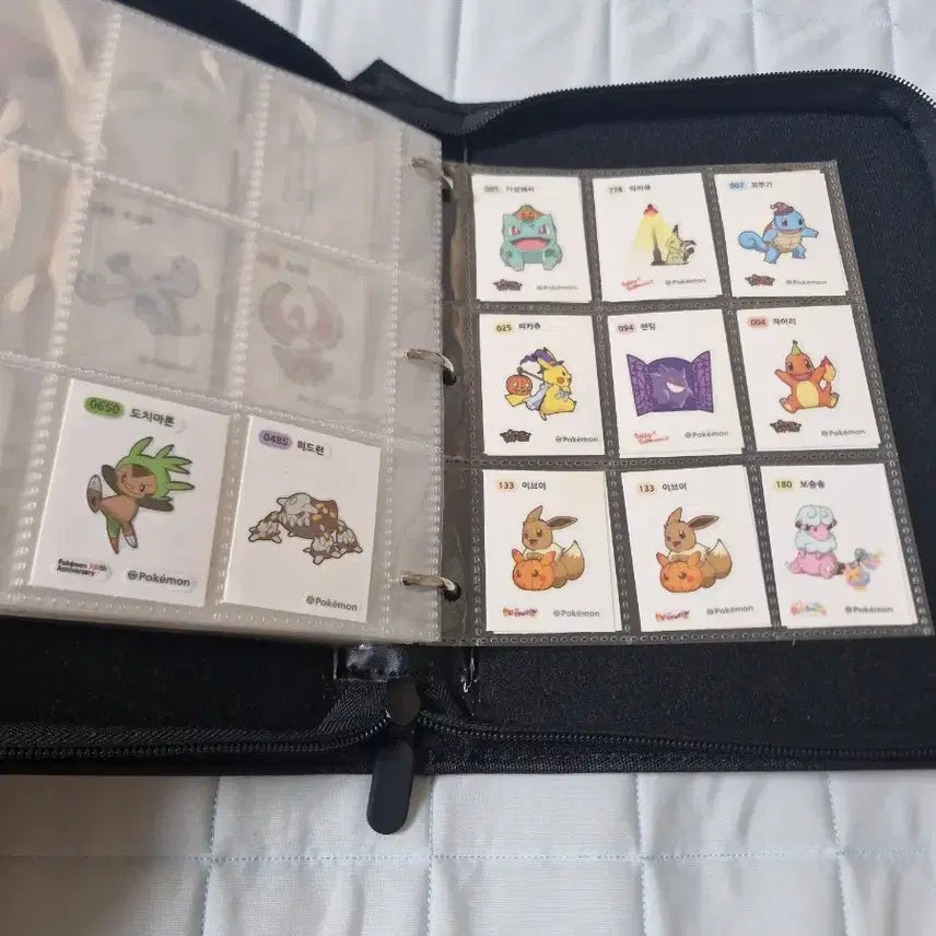 [BUNJANG] Pokemon Stickers 136 Pieces Bundle Set (Includes Mewtwo) / 포켓몬 띠부실 125종류+중복10+뮤츠 136장 일괄 판매