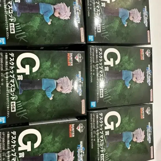 [BUNJANG] Hunter x Hunter G.E.M. Series 6 Figure Full Set / 헌터x헌터 g상 6종 풀세트일괄