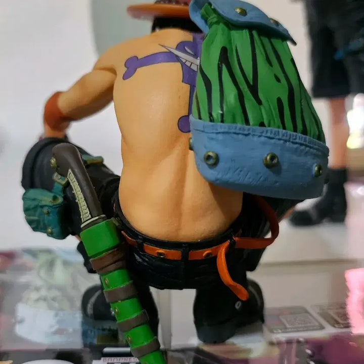[BUNJANG] One Piece King of Artist Ace Figure Bundle Set (Gold Cat &amp; Navy Version) / 원피스 킹오브아티스트 에이스 반프레스토 피규어 금고양이