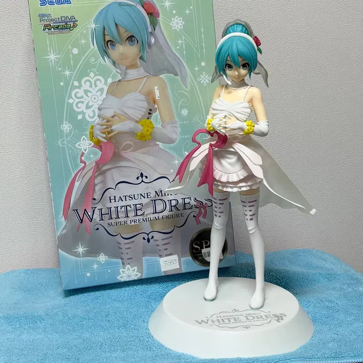 [BUNJANG] Sega SPM Hatsune Miku Wedding White Dress Figure / 세가 SPM 프디바 하츠네 미쿠 웨딩 화이트 드레스 피규어 판매