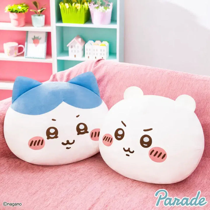 [BUNJANG] Hachiware Mochi Face Cushion XL (New, Unsealed) / 신상) 하치와레 모찌 울트라빅xl 얼굴쿠션 새상품