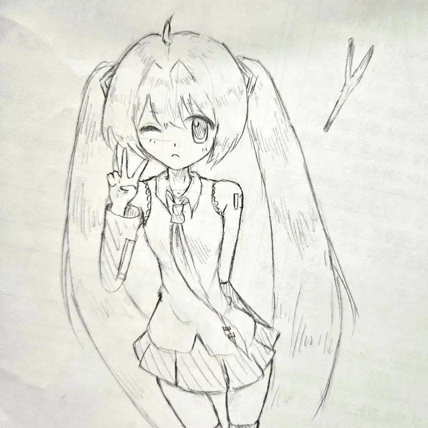 [BUNJANG] Custom Hand-Drawn Illustration Commission / 손그림 커미션