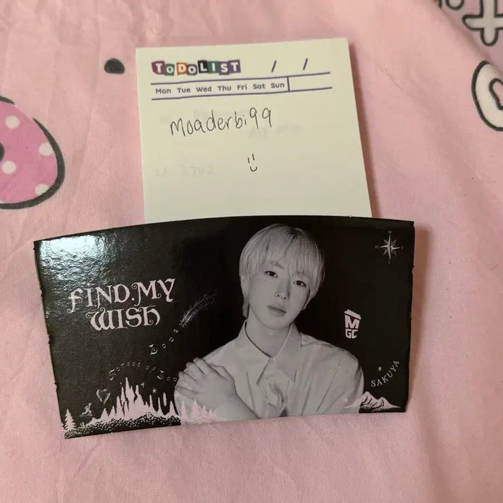 [BUNJANG] NCT WISH Sakuya Megacoffee Cup Holder / 엔시티 위시 메가커피 컵홀더 사쿠야