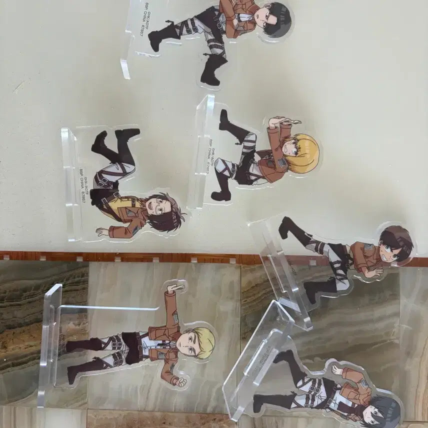 [BUNJANG] Attack on Titan Ichiban Kuji Acrylic Set / 진격의거인 제일복권 아크릴 세트