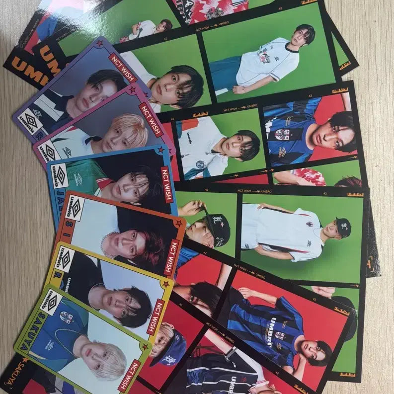 [BUNJANG] Umbro NCT Wish Photocard / 엄브로 엔시티 위시
