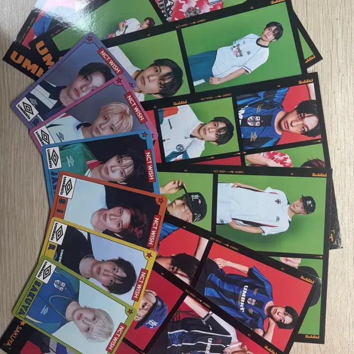 [BUNJANG] Umbro NCT Wish Photocard / 엄브로 엔시티 위시
