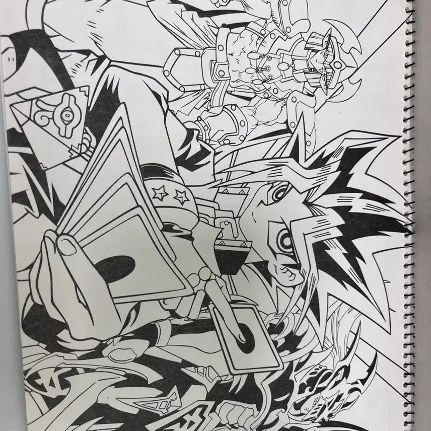 [BUNJANG] Vintage Yu-Gi-Oh! Diary Notebook / 고전문구 / 유희왕 문구 / 고전일기장