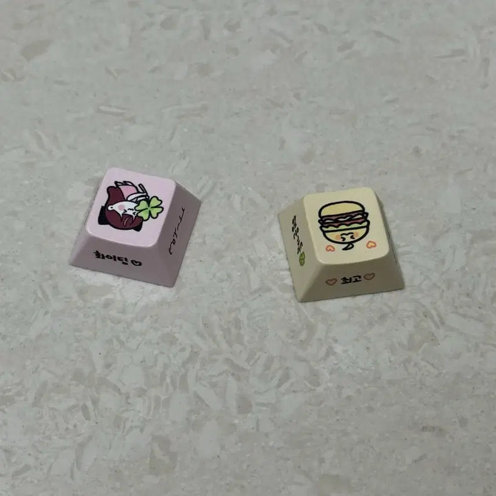 [BUNJANG] Isegye Idol Jingburger Jururu Bundle Set Keycaps / 일괄)이세계아이돌 이세돌 징버거 주르르 키캡양도