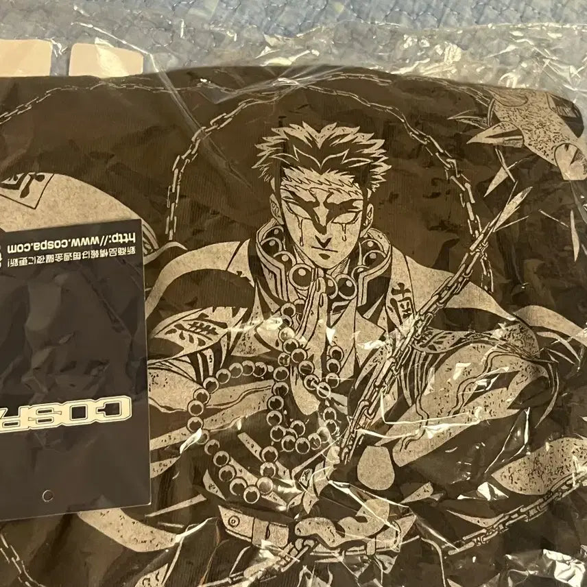 [BUNJANG] Demon Slayer Gyomei Himejima Short Sleeve T-Shirt / 귀멸의칼날 히메지마 교메이 티셔츠 반팔