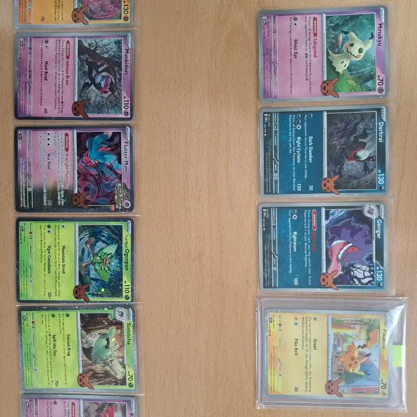 [BUNJANG] Pokemon Halloween 2024 Holo Swirl Full Set Photocard / 북미 할로윈 2024 홀로(스월) 카드 전종 판매합니다^^