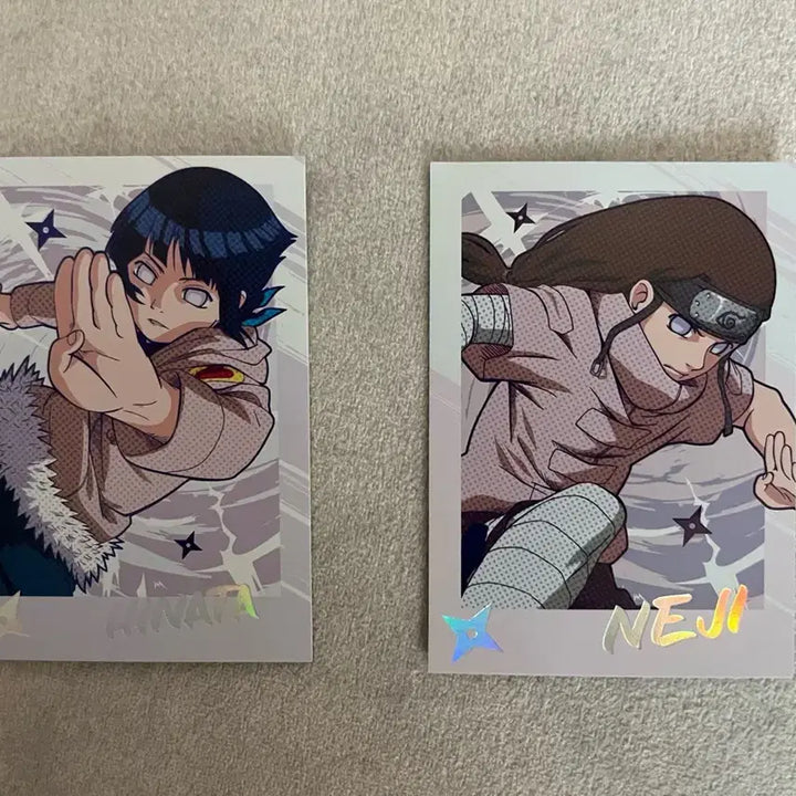 [BUNJANG] Naruto Hinata, Neji Character Card Set / 나루토 히나타, 네지 카드