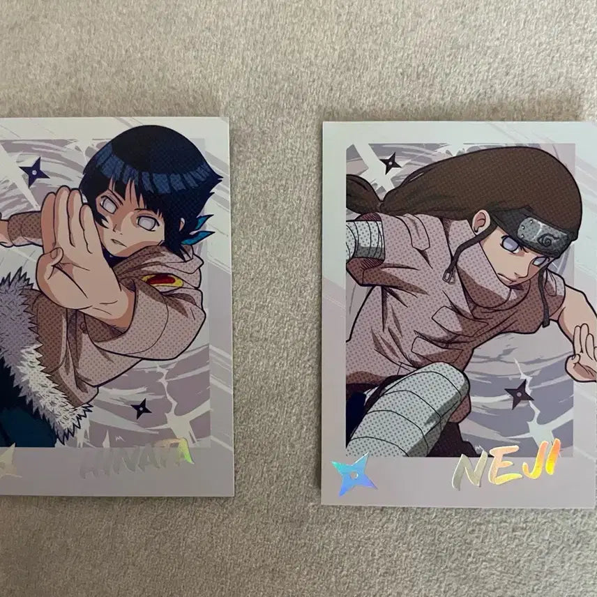 [BUNJANG] Naruto Hinata, Neji Character Card Set / 일괄))나루토 히나타, 네지 카드