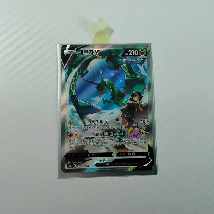 [BUNJANG] Rayquaza V Special Illustration Rare / 레쿠자 v 특일