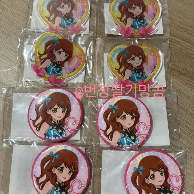 [BUNJANG] Prism Stone Canon Badge &amp; Acrylic Charm Bundle / 프리즘스톤 카논 캐논 캔뱃지 아크릴 일괄/개별판매합니당!!