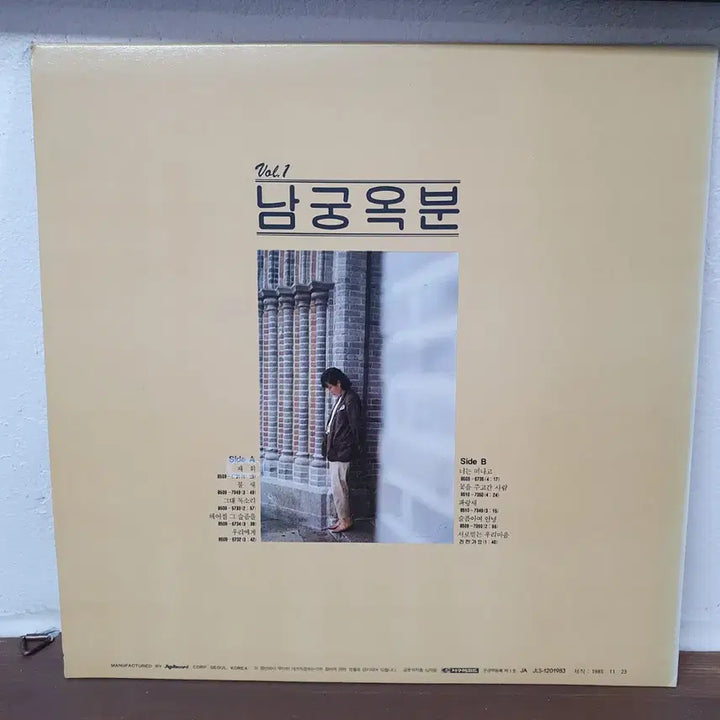 [BUNJANG] Namgung Ok-bun Vol.1 Reunion / You Left LP 1985 Jigu Records / 남궁옥분 Vol.1 재회/너는 떠나고 LP 1985 지구레코드
