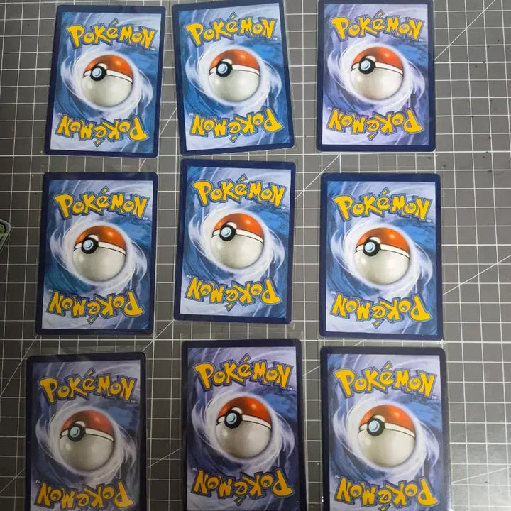 [BUNJANG] Pokemon Card 9-Piece Set (Extra Grade) / 포켓몬 카드 9종 세트 엑스트라 급