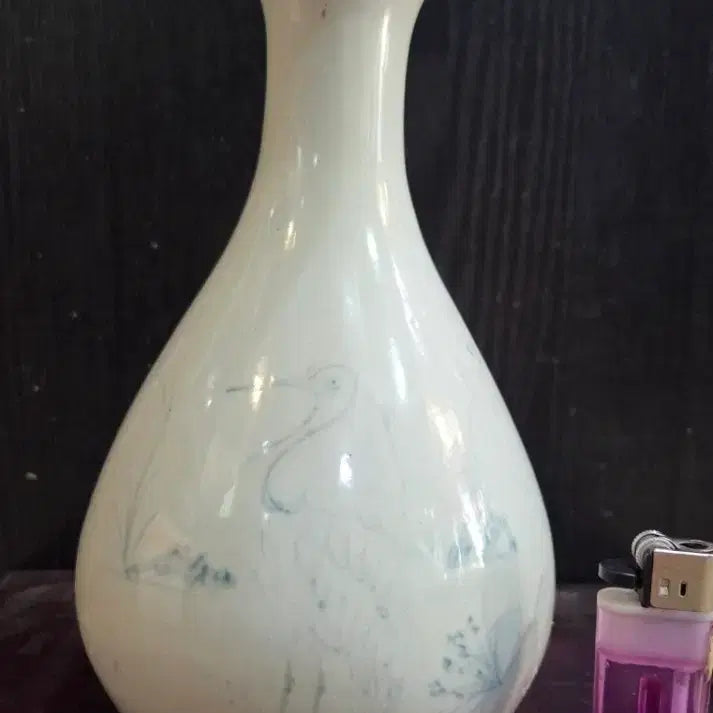 [BUNJANG] Japanese Colonial Period Hand-Painted Ewer / 일제강점기 손그림 외사기 주병