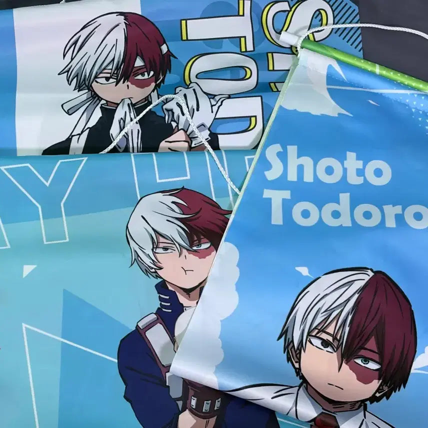 [BUNJANG] My Hero Academia Todoroki Shoto Tapestry Bundle Set / 히로아카 토도로키 쇼토 태피스트리 일괄 판매