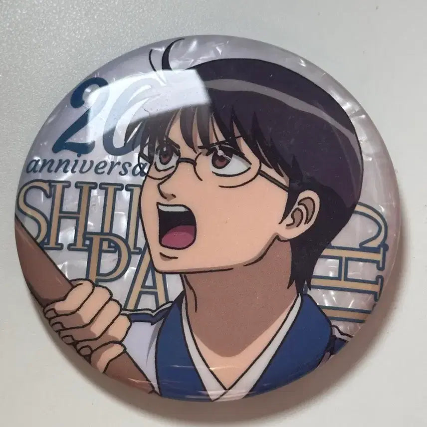 [BUNJANG] Gintama Shinpachi Can Badge / 은혼 신파치 캔뱃지