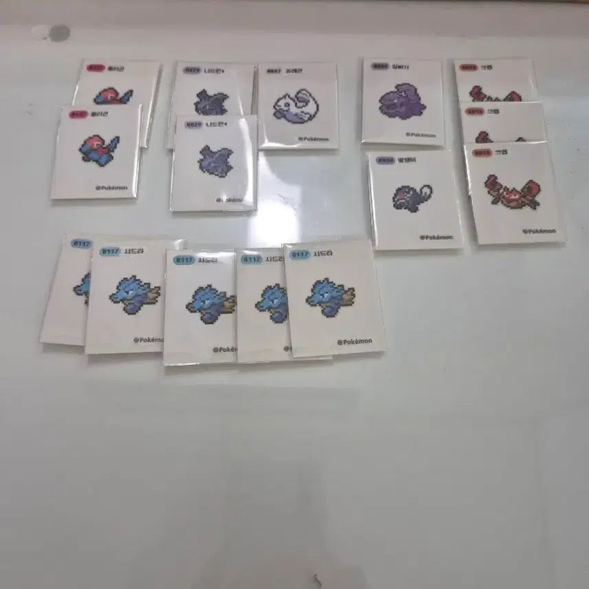 [BUNJANG] Pokemon Pixel Stickers / 포켓몬 픽셀 띠부씰