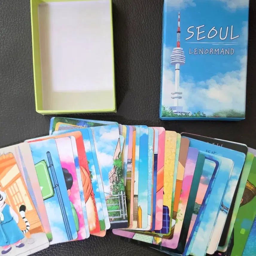 [BUNJANG] Seoul Lenormand Oracle Cards Box Version / 서울 레노먼드 오라클 카드