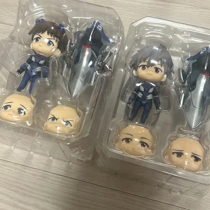 [BUNJANG] Evangelion Nendoroid Shinji &amp; Kaoru Plugsuit Ver. Figures / 에반게리온 넨도로이드 신지,카오루 플러그슈트 ver 일괄